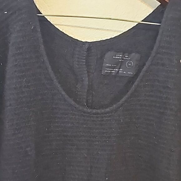 All Saints Jacks Place Oversized Sweater Sz 14 - Picture 2 of 8
